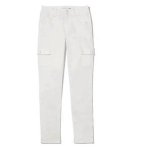 Cabi Skinny cargo White Jeans nwt